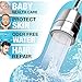 2-in-1 Shower Head Filter - Rain Showerhead - High Pressure Filters for Hard Water - Remove Chlorine Fluoride Lead Iron - Handheld Filtered Shower Heads - Rainfall Water Softener
