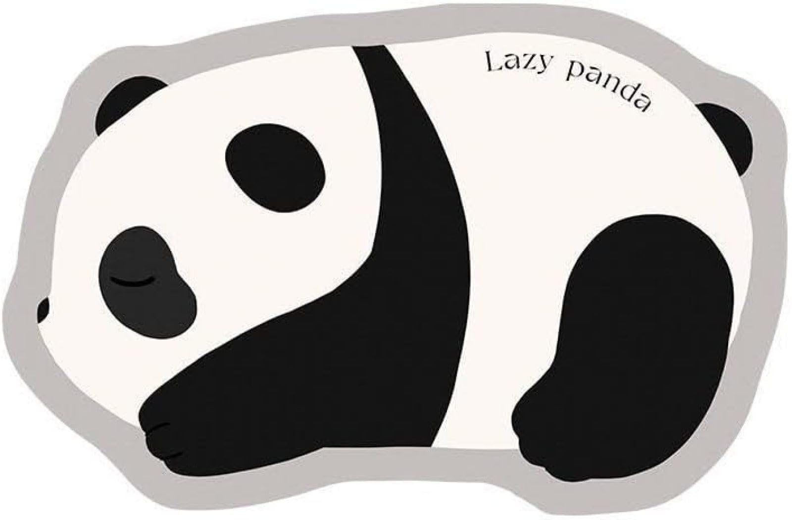 Tapis de douche extérieur et intérieur gris panda en diatomite pour sortie de bain propre