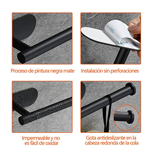 Porta Carta Igienica Autoadesivo- Portarotolo