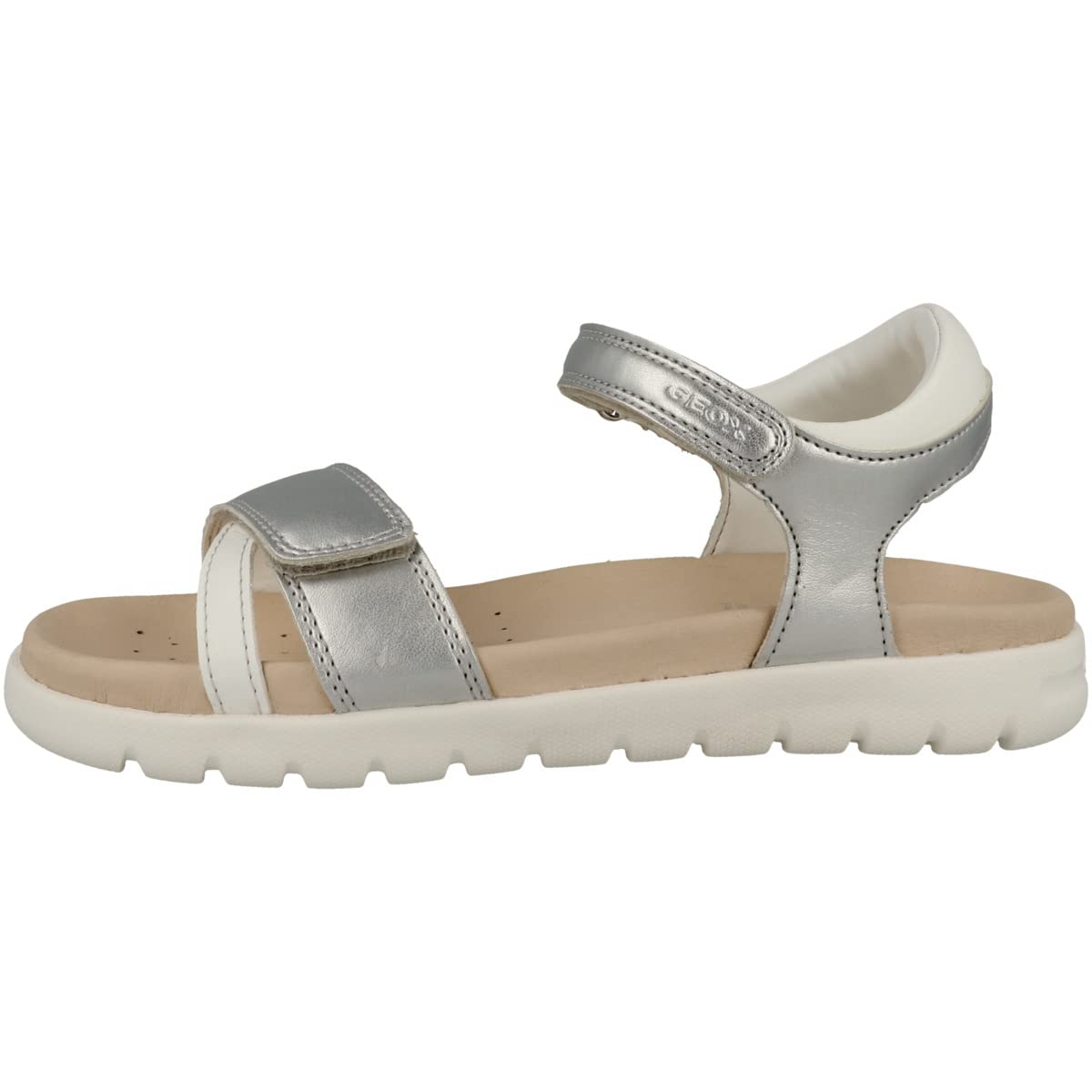 Geox J Sandal Soleima Gir, Sandalia Niñas