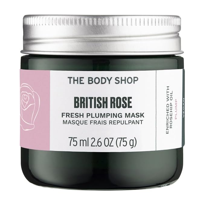 The Body Shop British Rose Fresh Plumping Mask 75 ml