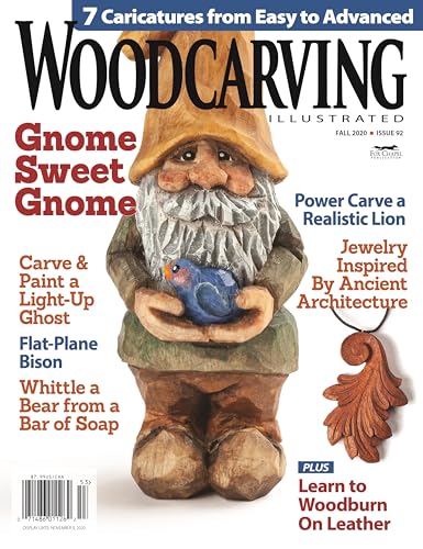Woodcarving Illustrated Issue 92 Fall 2020 (Woodcarving Illustrated Magazine)