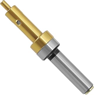 LTEasiyl 10mm Precision Edge Finder for CNC Milling Machines - High-Speed Steel Mechanical Tool with Non-Magnetic Rotation