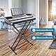 Cocoarm Keyboard Ständer Keyboardständer Höhenverstellbar Keyboard Halterung E-Piano Ständer Tragbarer X Style Doppelstrebig Klappbar E-Piano Halterung, Schwarz