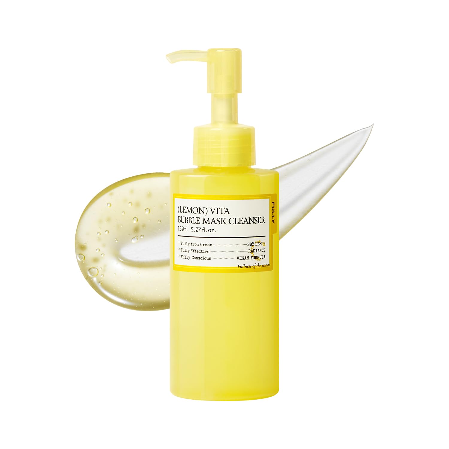 Amazon.com: FULLY Lemon Vita Bubble Mask Cleanser, Self-Bubbling