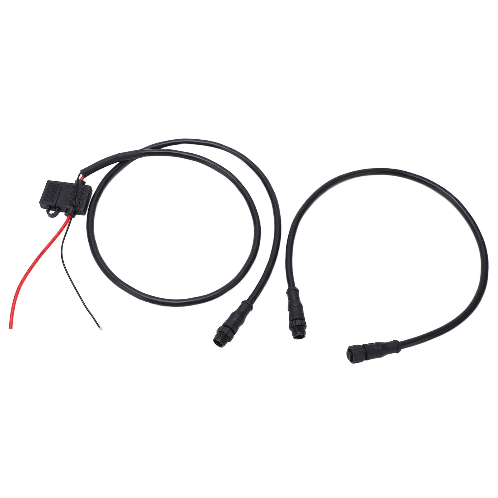 Avviatore di Rete NMEA, 1 M/39,4 Pollici Marine per NMEA 2000 Starter Kit Cavo di Alimentazione in ABS con Connettore a T Terminale Maschio Femmina Fusibile Per le Reti Lowrance