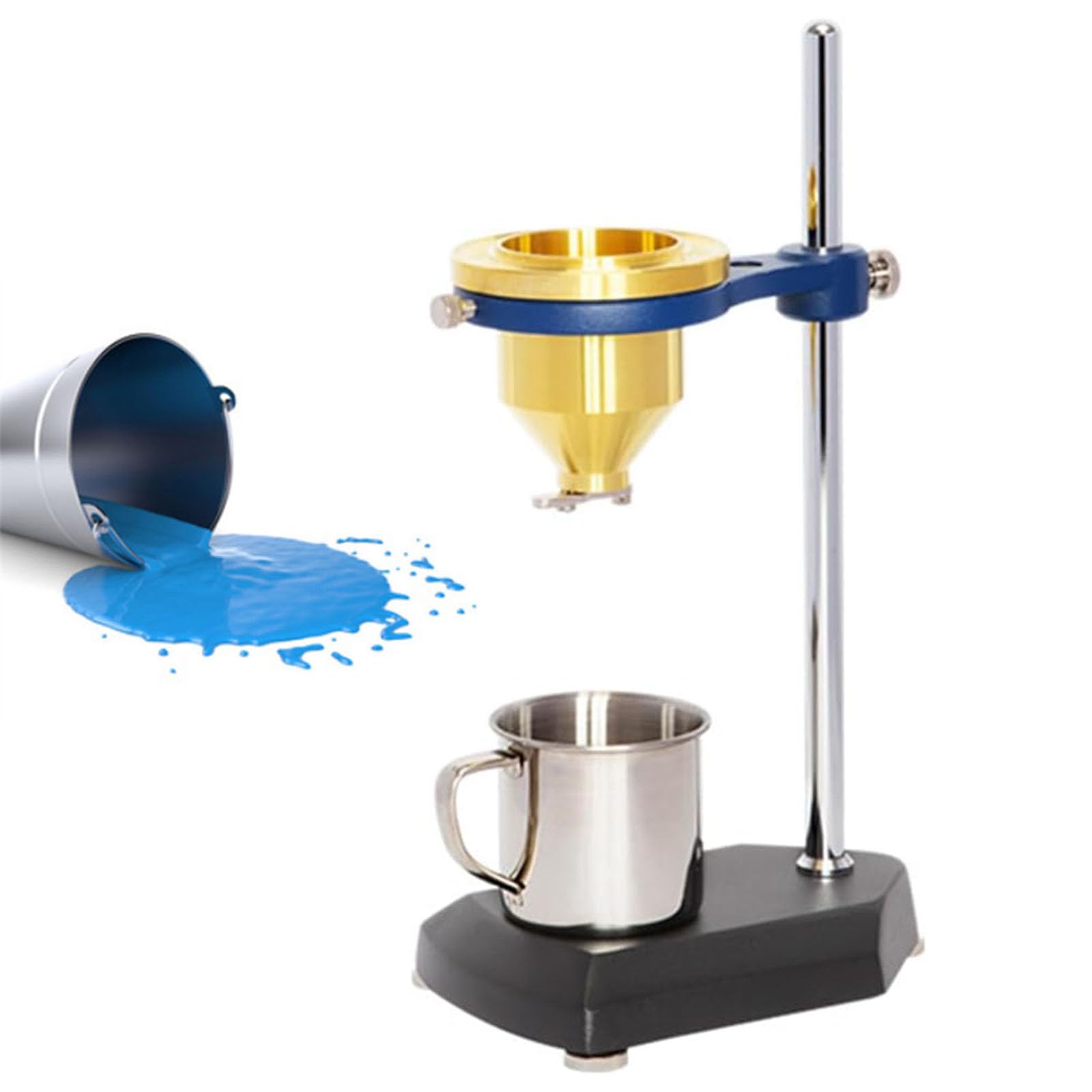 Vaso de viscosidad de pintura de 4 mm para control de tintas de revestimiento