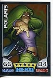 Marvel Hero Attax Serie 1 Folie Boden Karte # 25 Polaris