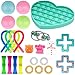 Zhangpu Sensorial Fidget Stretch, juego de 24 piezas para niños y adultos, juego sensorial, alivia el estrés y la ansiedad