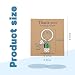 Back to School Gifts for Teacher Cactus Pendant Keychain Thank You Appreciation Present for Educators Teachers Appreciation Week Keyrings Retirement Christmas Presents for Teaching Assistants