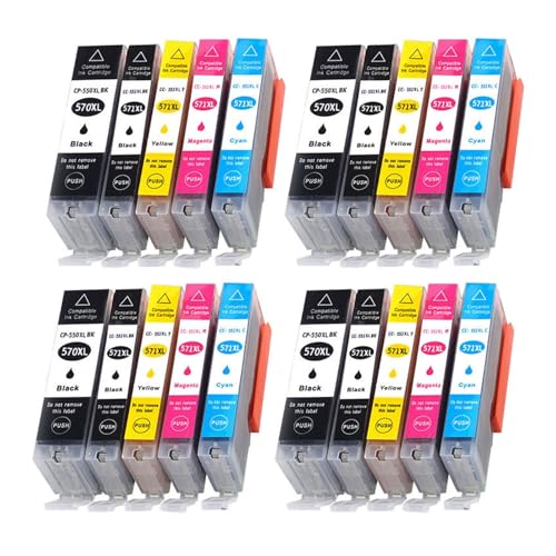 Cartouche d'encre PGI-570 CLI-571 pour les impressions de la maison et du bureau