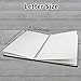 NEWYES Whiteboard Notebook Erasable Meeting Notebook Dry Erase White Board for Meeting, Business, Office, Home (A4)