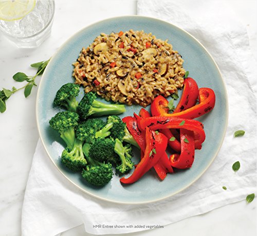Hmr Mushroom Risotto Entrée | Pre-Packaged Lunch Or Dinner To Support Weight Loss | Ready To Eat | Vegetarian | 12G Of Protein | Low Calorie Food | 8Oz Serving Per Meal | Pack Of 6 #TOP3