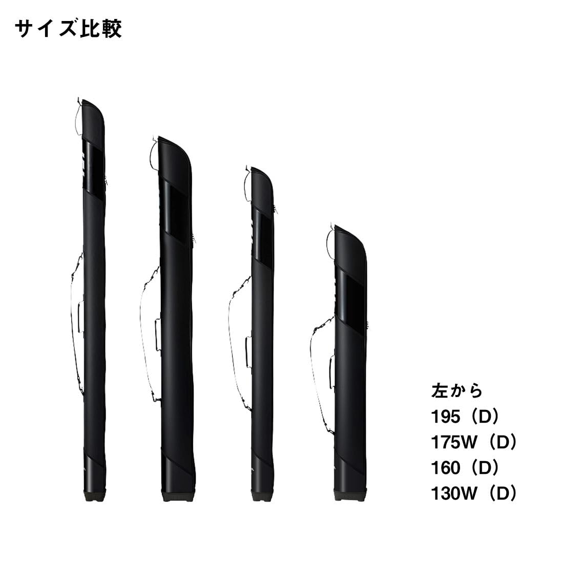 Amazon | ダイワ(DAIWA) バッグ ライトロッドケース 130(D)ブラック