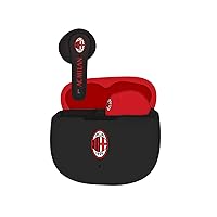 TECHMADE AC Milan Cuffie Bluetooth In Ear Senza Filo – Auricolari Wireless con Box