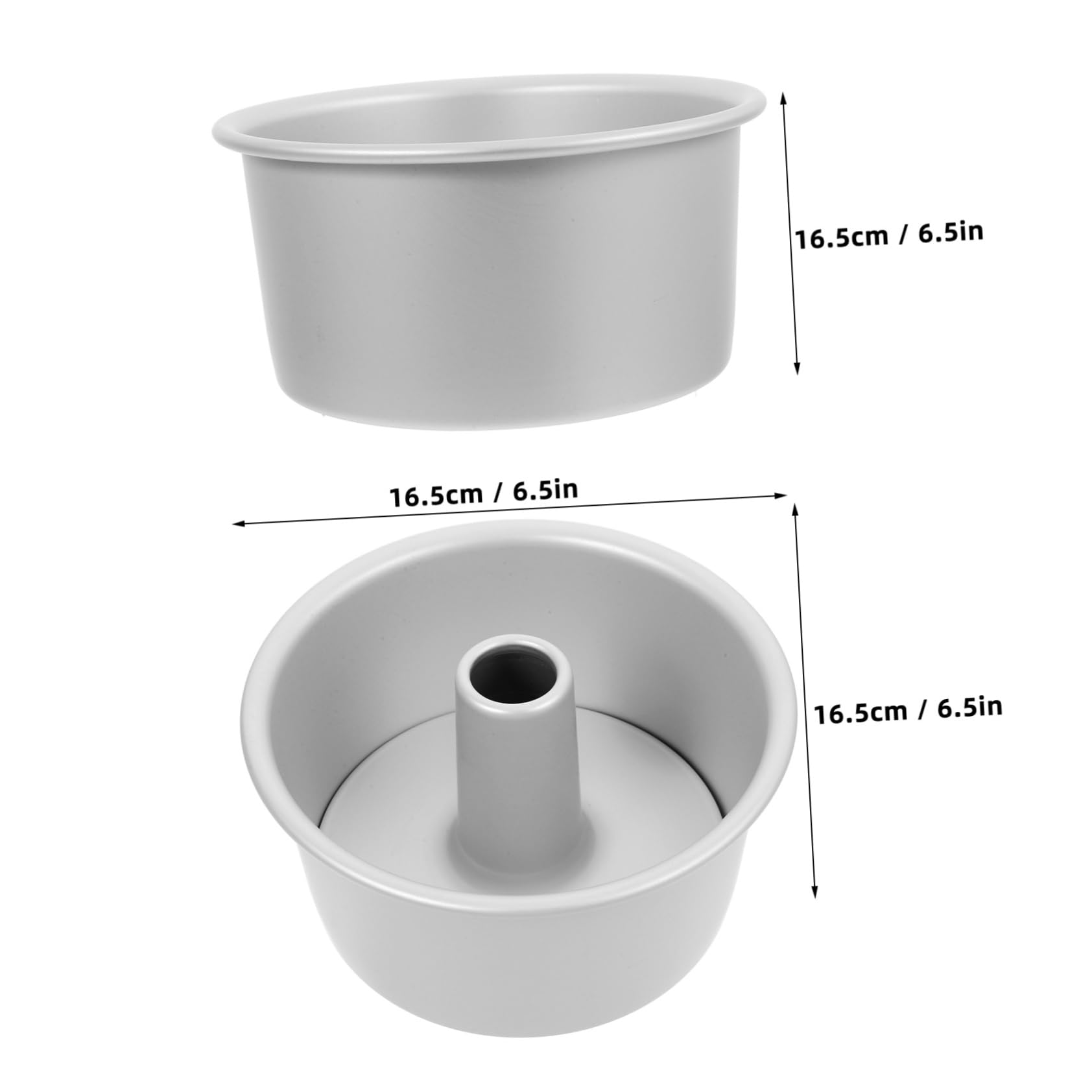 Cabilock 3 Juegos Molde De Torta Moldes Para Pasteles Para Hornear Moldes Redondos Para Pasteles Para Hornear Molde Para Pastel De Queso Sartén Metálico Molde De Pudín Aleación De Aluminio