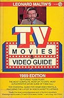 Leonard Maltin's TV Movies and Video Guide 1989 0451156196 Book Cover