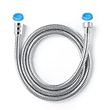 PTM shower hose 56 inches (approximately 143 cm) extra-long tube-plated handheld shower head hose...