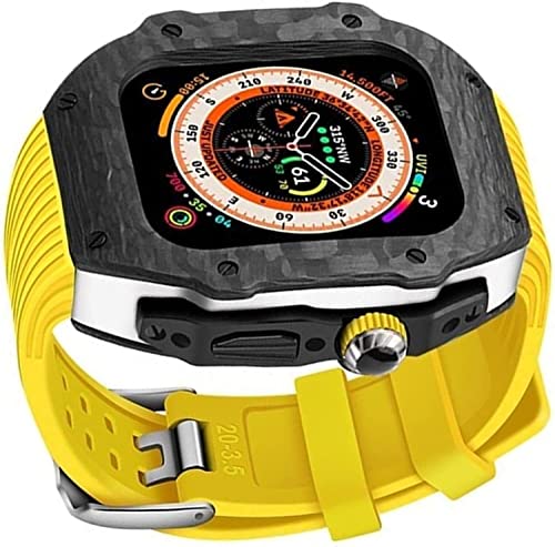 Bracelet de montre GUMMMY silicone premium pour Apple Watch Ultra 49 mm