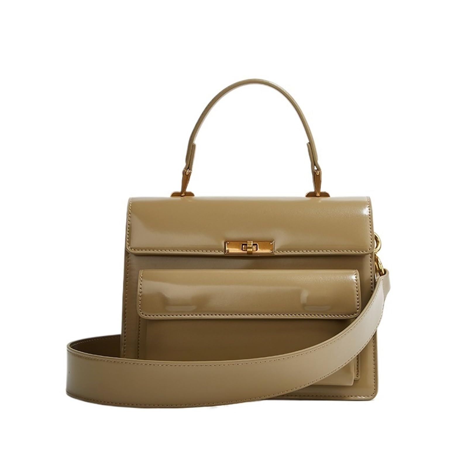 SCRUBY Bolsos cruzados vintage para mujer, piel sintética, nueva tendencia 2022, bolso de mano, pequeño, negro y marrón