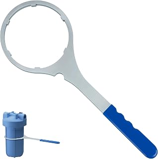 SPBW-5 Heavy Duty Water Filter Housing Wrench, 5.93 In ID Water Filter Wrench for Whole House Filter Compatible with Pentek 150295, for Plymouth, for American Plumber 152037, for Culligan 150295-27...