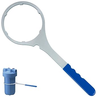 SPBW-5 Heavy Duty Water Filter Housing Wrench, 5.93 In ID Water Filter Wrench for Whole House Filter Compatible with Pentek 150295, for Plymouth, for American Plumber 152037, for Culligan 150295-27...