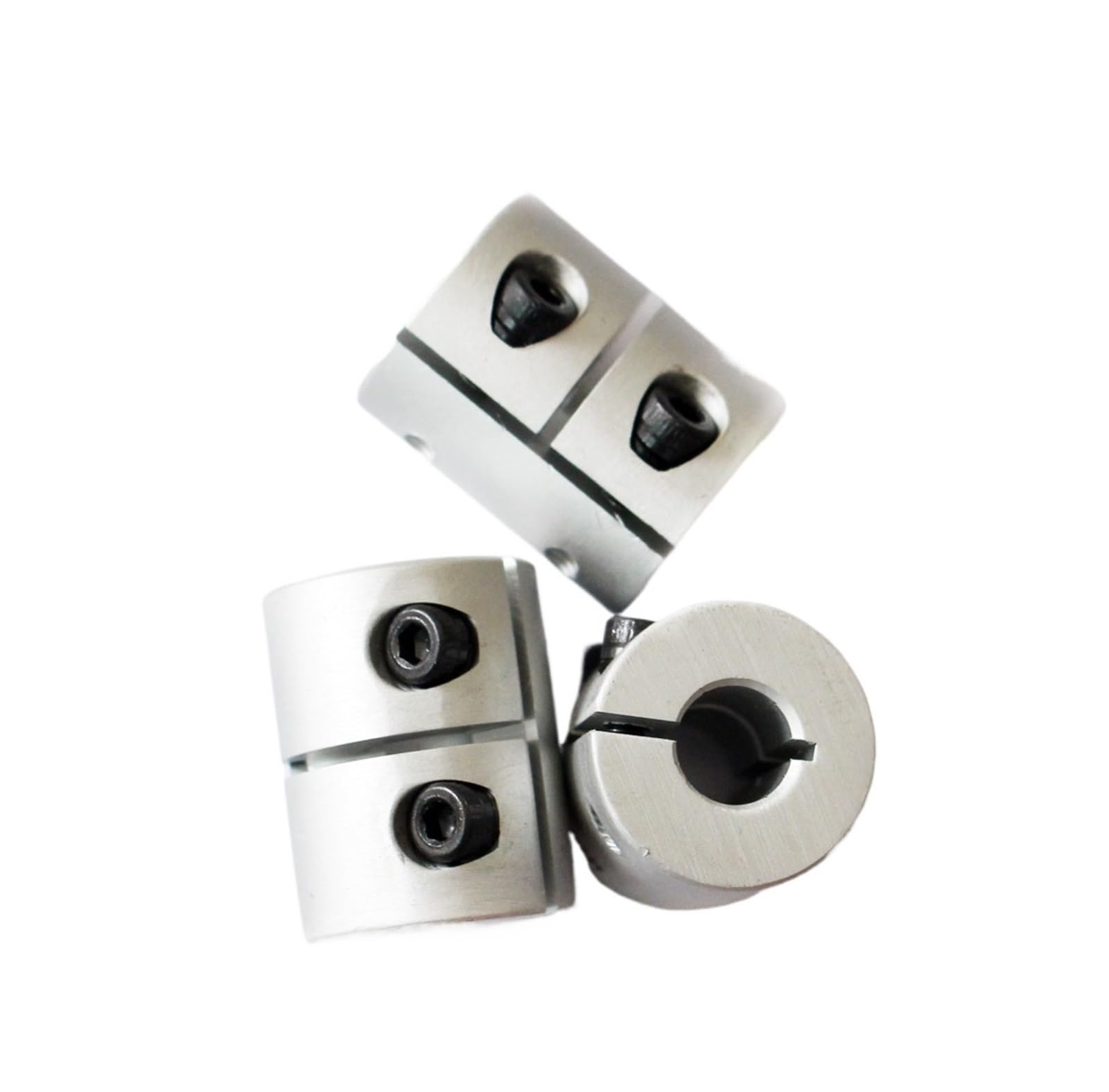 Lyvqzpwlr 5Mm Cnc Flexible Plum Coupling, Aluminum Plum Flexible Shaft Coupling D20l25 Rigid Spiral Slit Screw Encoder 8Mm To 3-8Mm(,To 6Mm)