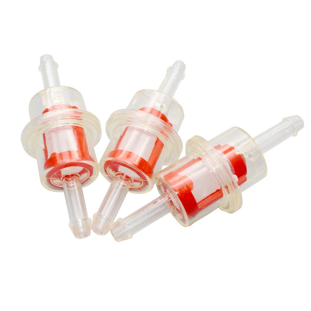 Buy 3 pcs 3/16" 5mm Inline Fuel Filter 125512 0109579 414119400 for