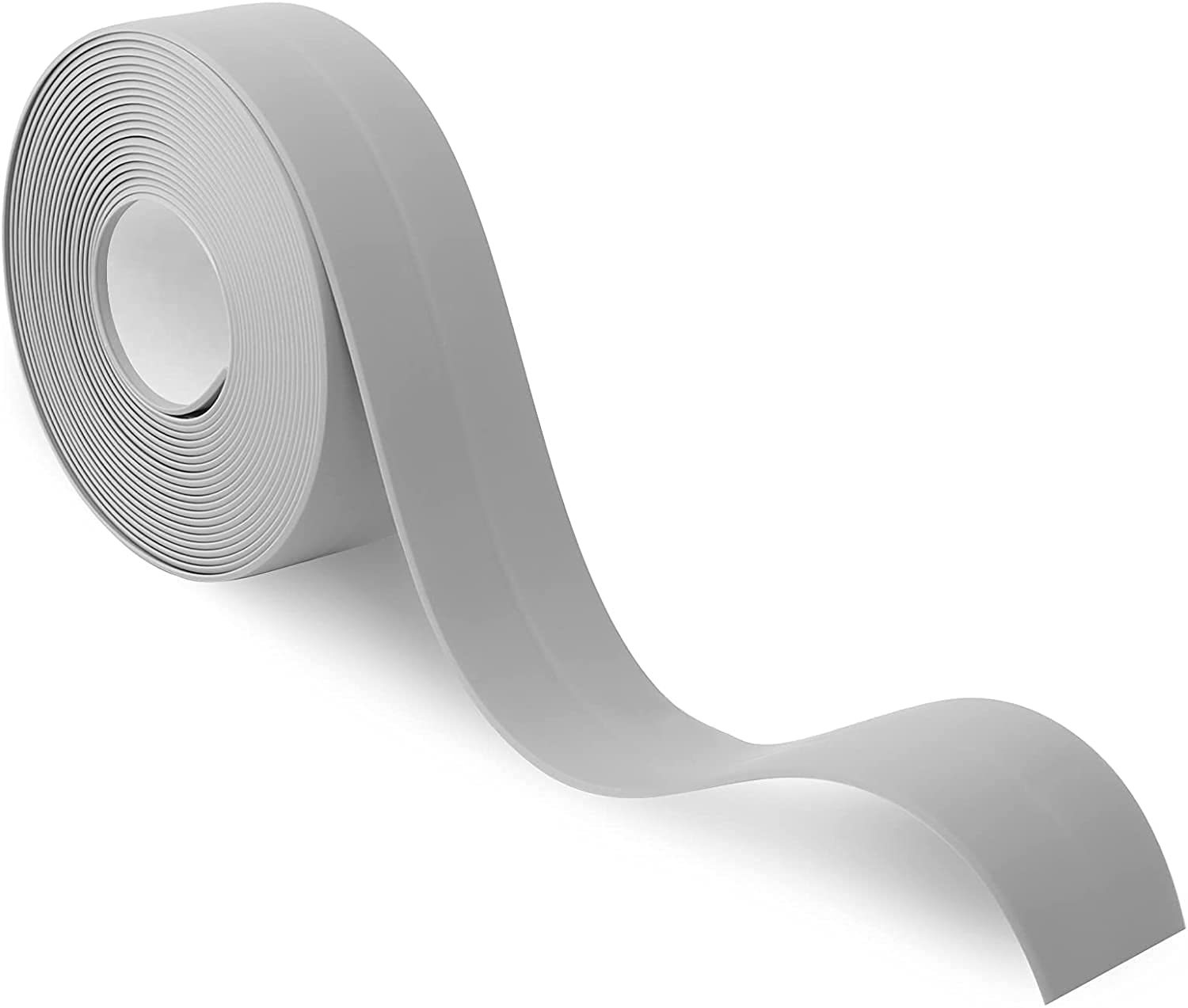 HEXONIQ® Bathroom Sealant Caulk Strip PE Self Adhesive Tape, Waterproof, Anti Mould Seal Strip Wall Sealing Tape for Kitchen Bathtub Sink Toilet Wall Edge Protector (W-2.2cm x L-3.2m) (Grey, 1 Piece) (B09XKGR3QQ) Amazon Price History, Amazon Price Tracker