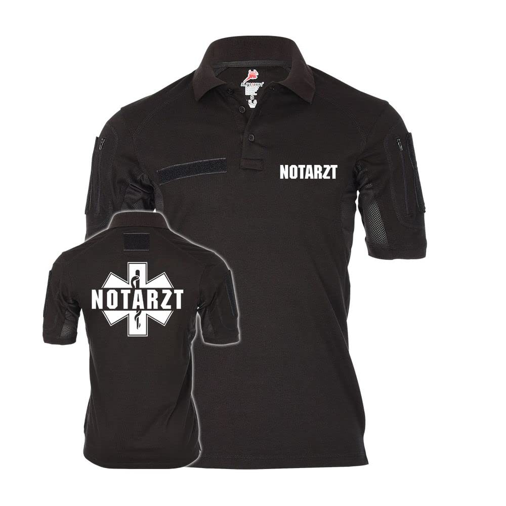 Polo táctico de emergencia, servicio de rescate Sani sanitario médico, Doktor Shirt#38726