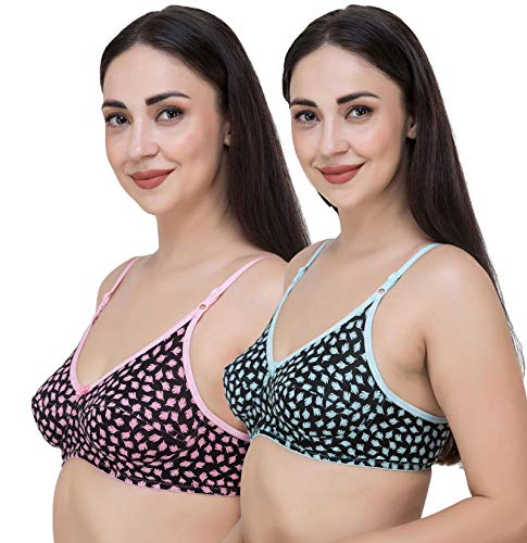 Image of Fasense Women's Wire Free Non Padded Cotton Bra