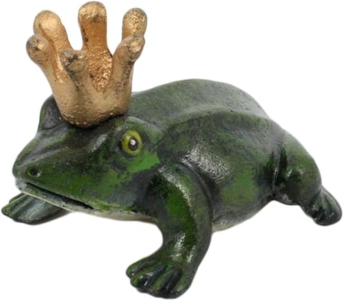 HomArt Abrebotellas decorativo de hierro fundido Rana Príncipe Encantadora