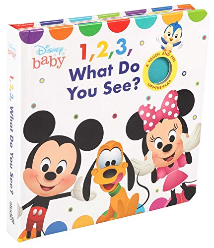 Amazon Com Disney Baby 1 2 3 What Do You See Cloth Flaps 9780794443542 Fischer Maggie Books