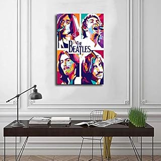 15 posters sur toile représentant le groupe de rock légendaire The Beatles – Décoration murale pour salon, chambre à… - Les Beatles, Paul McCartney, John Lennon, RIngo Starr, George Harrison 15 posters sur toile représentant le groupe de rock légendaire The Beatles - Décoration murale pour salon, chambre à… – Image 3