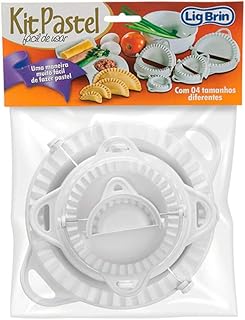 Forma pastel risoli salgados kit modelador massas 4 formas