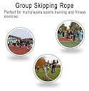 Skipping Rope, 16ft-22.9ft-32ft Long Jump Rope with Wooden Handle for Kids and Adult, Best Team Group Double Dutch Jump Rope for School Sport and Outdoor Activity gallery image