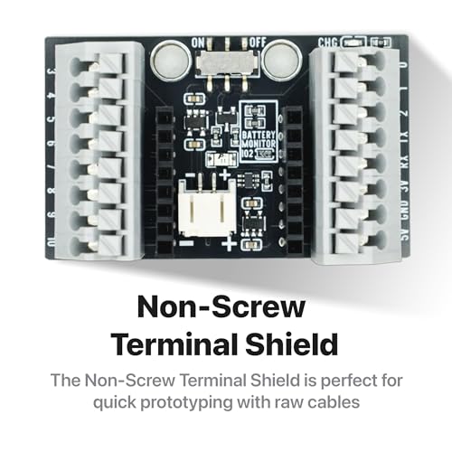 Image of Lonely Binary 3-Pack ESP32-C3 OLED WiFi BLE LiPo Shield for Arduino IDE | Built-in OLED, WiFi + BT 5.0 LE; 3 shields: 2.54mm, screw & non-screw terminal; LiPo UPS charging, 3.3V; battery monitor pads
