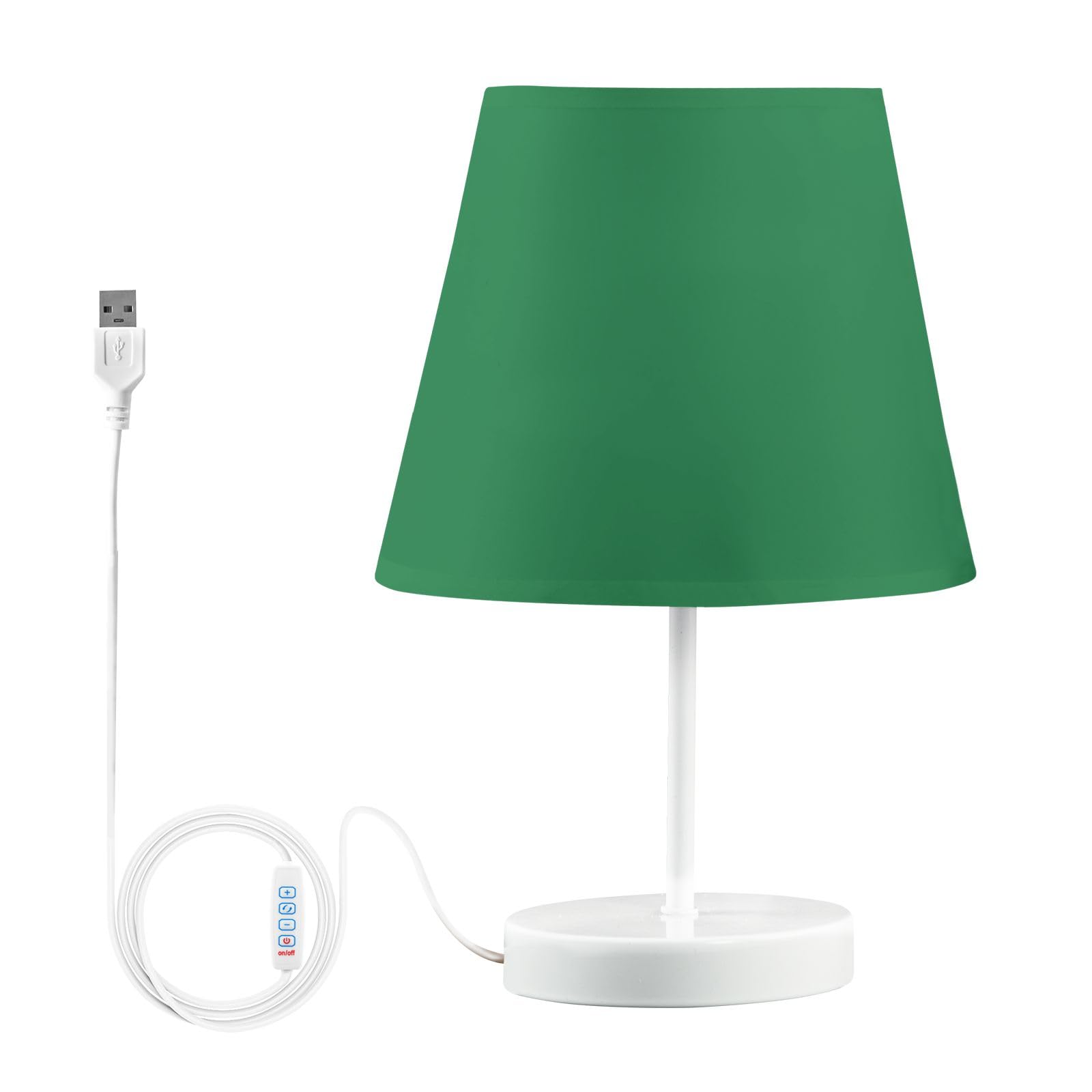 ODAWA Bedroom Lamp Sea Green Protable Table Lamp Table Lamp for Bedroom
