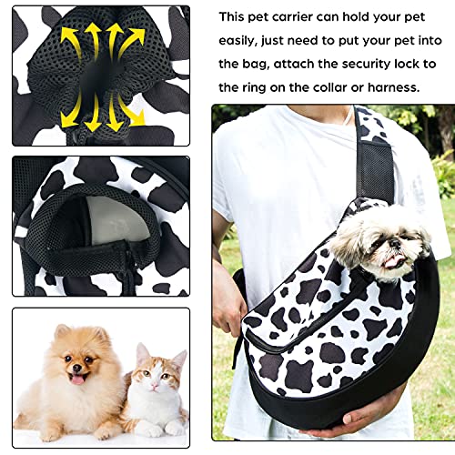 Pet-Dog-Sling-Carrier-Breathable-Mesh-Sling-Bag-Safe-Hands-Free-Adjustable-Dog-Satchel-for-Small-Dogs-Cats-to-Outdoor-Travel Pet Dog Sling Carrier Breathable Mesh Sling Bag Safe Hands Free Adjustable Dog Satchel for Small Dogs Cats to Outdoor Travel