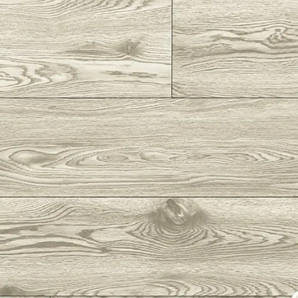 Piso Vinílico Auto Adesivo Régua Madeira Manta Caixa 5m² Bege Riscado - Brinovar