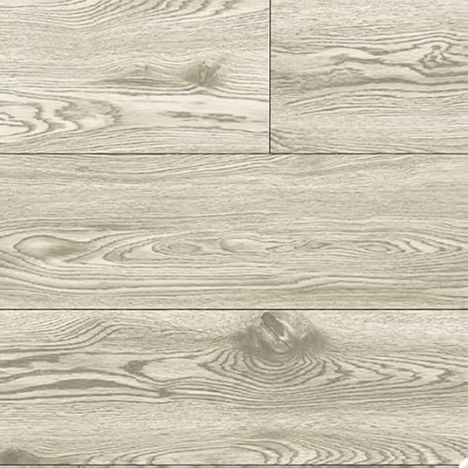 Piso Vinílico Auto Adesivo Régua Madeira Manta Caixa 5m² Bege Riscado - Brinovar