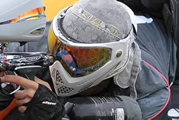 DYE i5 ホワイト/ゴールド Dye i5 2.0 Paintball Mask - White Gold