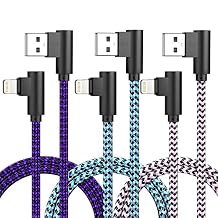 iPhone Charger Cord Lightning Cable 3 Pack iPhone Charging Cable 6FT Long iPhone Charger Cord [Apple Certified] Nylon Braided Fast Charging for 14/13/12/11 Pro MAX/XR/XS/8/7/Plus/6S/SE/iPad