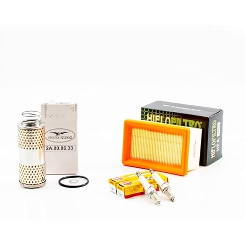 Kit Révision Filtres Bougies pour MOTO GUZZI V7 III ROUGH 750 de 2018 à 2020 - Sans Huile
