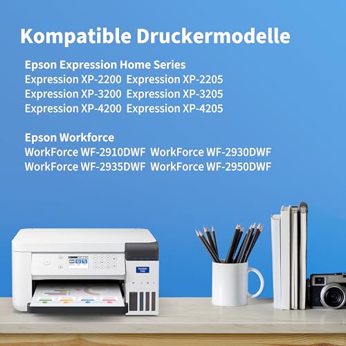 Vintella 604XL Druckerpatronen für Epson 604 Patronen Kompatibel mit Epson Expression Home XP-2200 XP-2205 XP-3200 XP-3205 XP-4200 XP-4205 Workforce WF-2910 WF-2930 WF-2935 WF-2950 (15er-Pack)