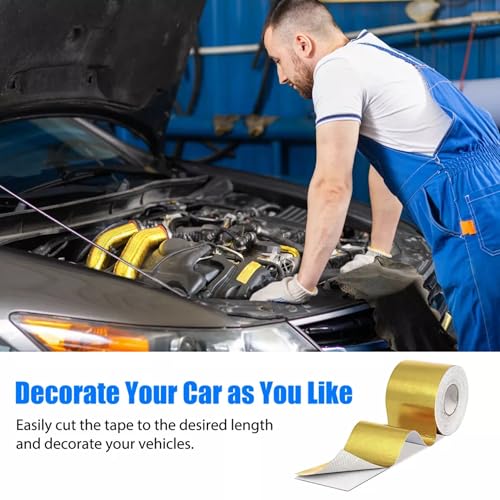 234 30ft gold intake heat reflective tape wrap self-adhesive high temperature us