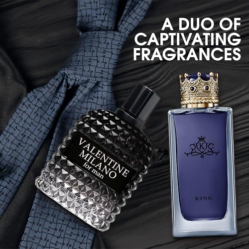 Image of AFLUXE SavageExt /King 2PCS Eau De Toilette for Men-Fresh, Romantic Scent Perfume for Men 3.4 Fl Oz Each Mens Cologne For All Skin Daily Used
