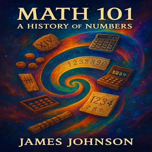 Page de couverture de Math 101: A History of Numbers