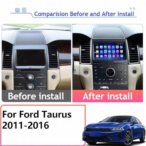 Navegación GPS para Ford Taurus 2011-2016 que soluciona rutas sin internet con mapas UE 2