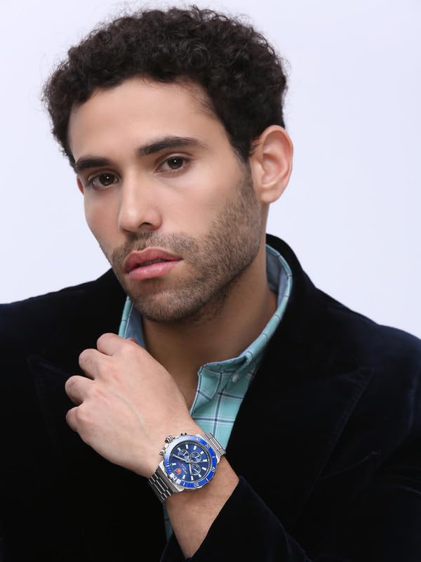 Image of Swiss Eagle Analog Stylish Watch for Men Water Resistant Fashion Watch Round Shape with 3 Hand Mechanism Wrist Watch to Compliment Your Look /Ideal Gift for Male